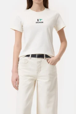 Closed T-shirt with print Ivory Online