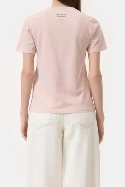 Closed T-shirt with print Dusty rose Best