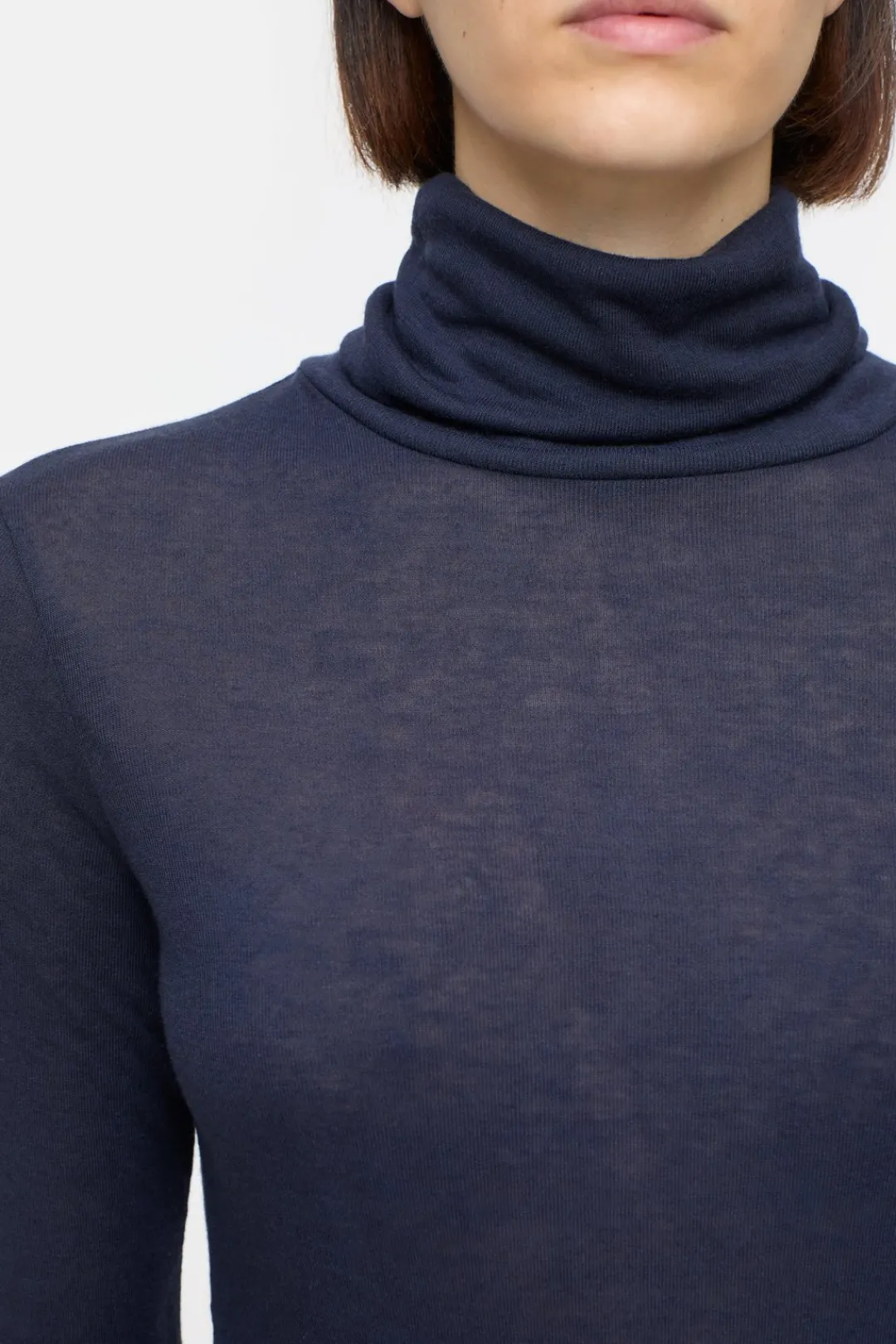 Closed Turtleneck Longsleeve Dark night Outlet