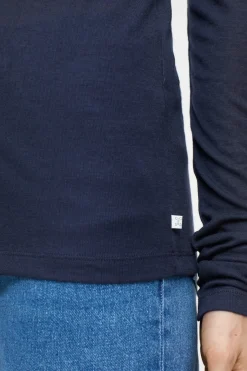 Closed Turtleneck Longsleeve Dark night Outlet