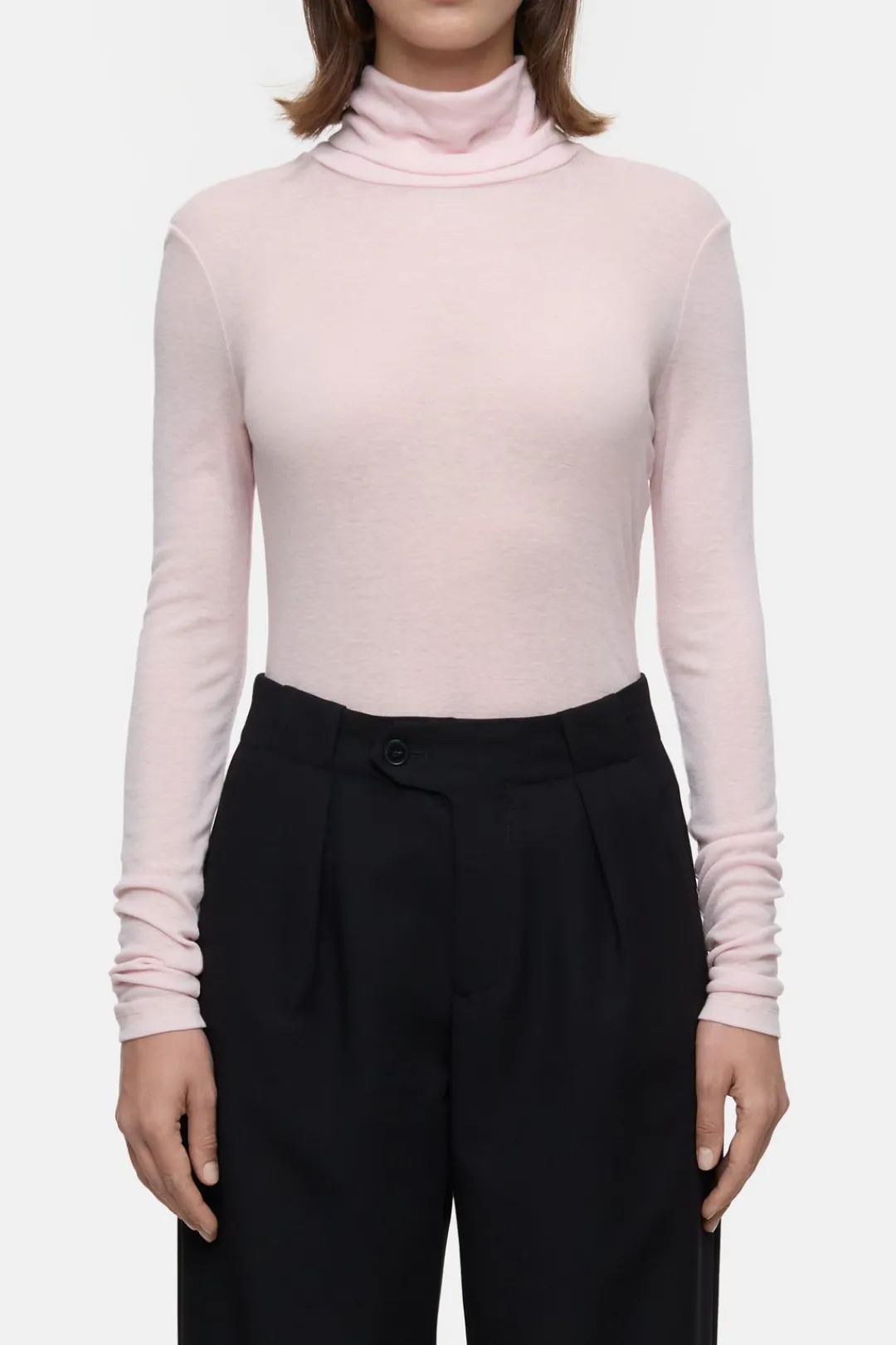 Closed Turtleneck Longsleeve English rose Hot