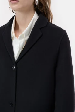 Closed Virgin wool and cashmere blend coat Black Hot