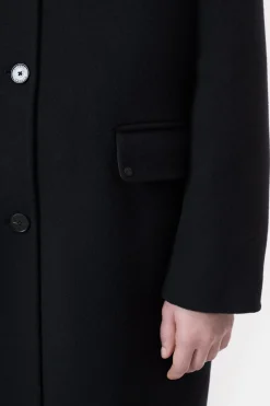 Closed Virgin wool and cashmere blend coat Black Hot