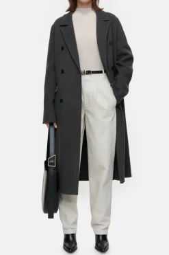 Closed Virgin wool and cashmere blend coat Irish coffee Hot