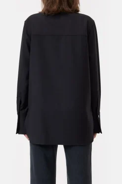 Closed Virgin wool blend shirt Black Best