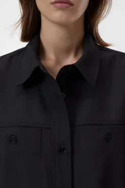 Closed Virgin wool blend shirt Black Best