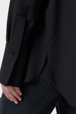 Closed Virgin wool blend shirt Black Best