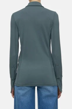 Closed Waisted blouse Pini green New