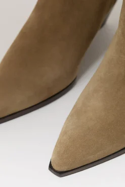 Closed Wedge boots Taupe beige Online