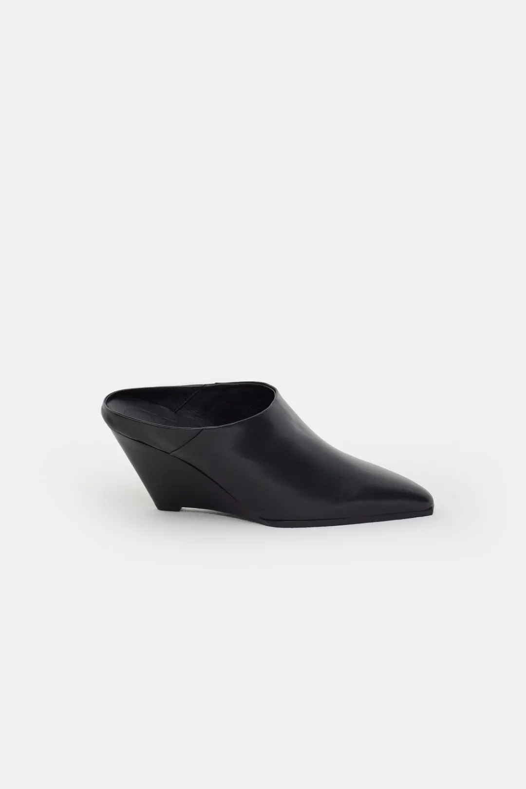 Closed Wedge mules Black Outlet