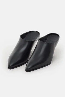 Closed Wedge mules Black Outlet