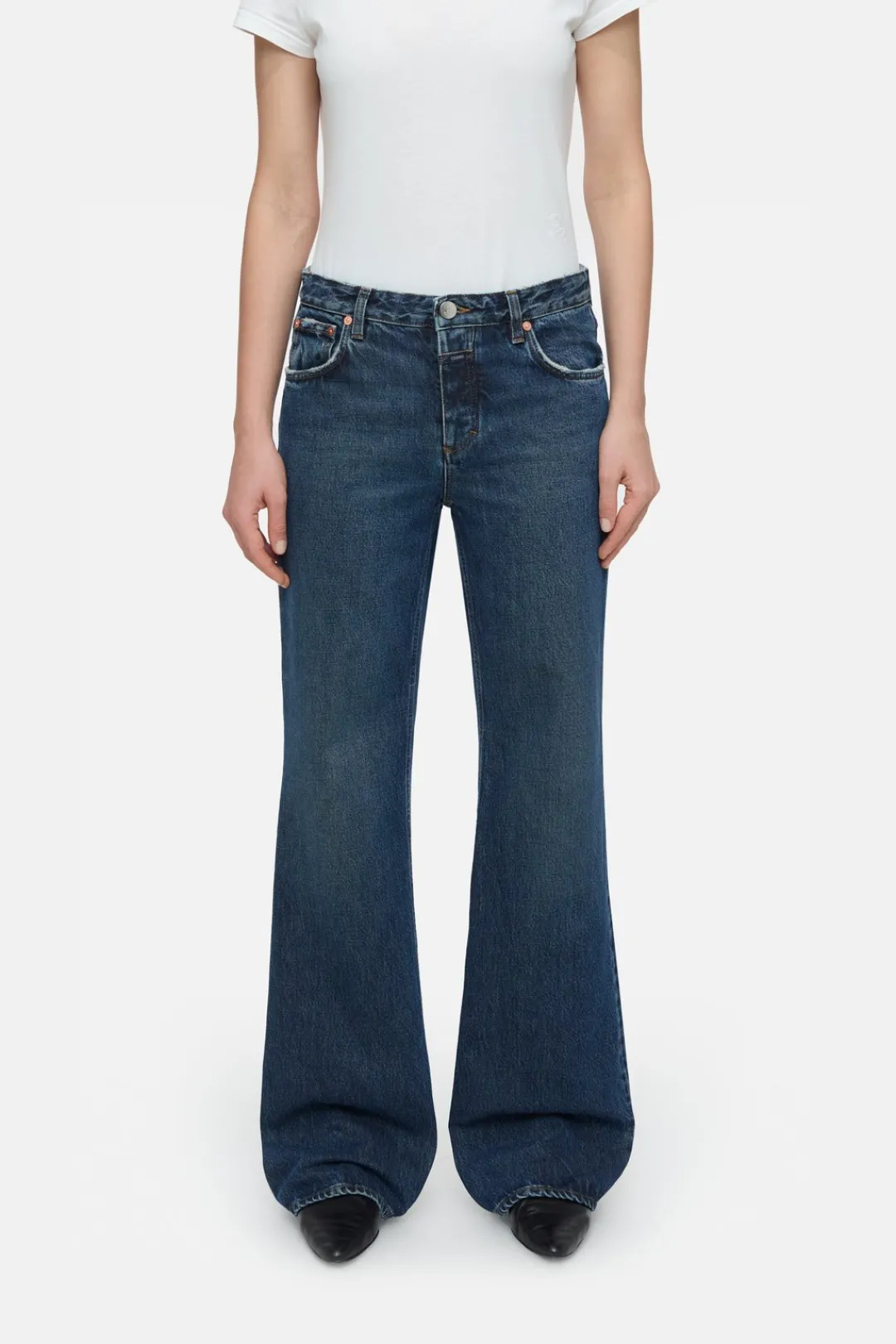 Closed Wide Jeans - Style Name Gillan Dark blue New