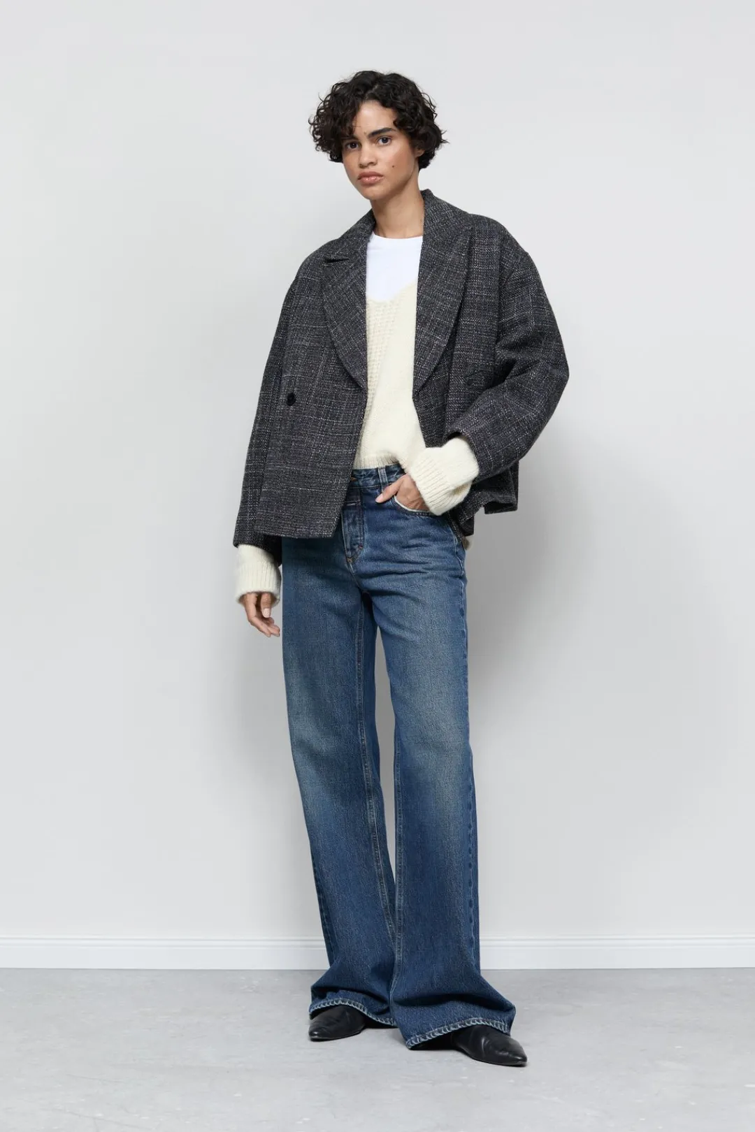 Closed Wide Jeans - Style Name Gillan Dark blue New