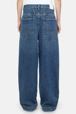 Closed Wide Jeans - Style Name Deni-X Dark blue Online