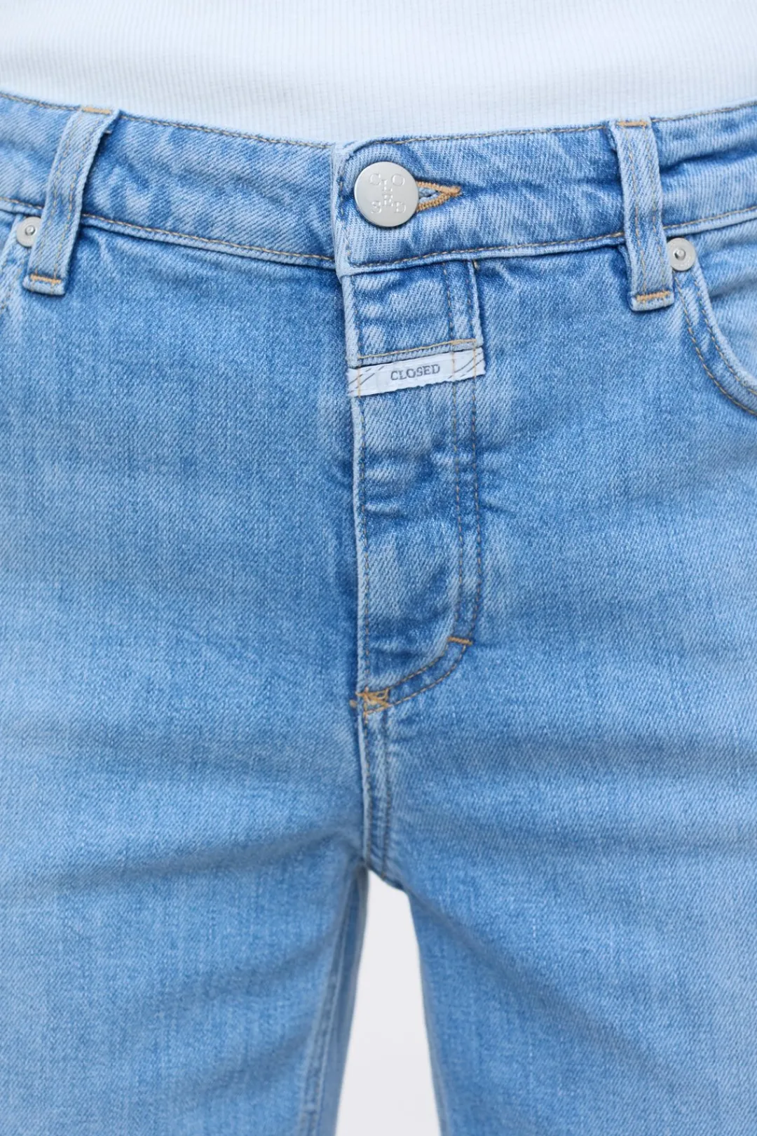 Closed Wide Jeans - Style Name Gillan Light blue Sale
