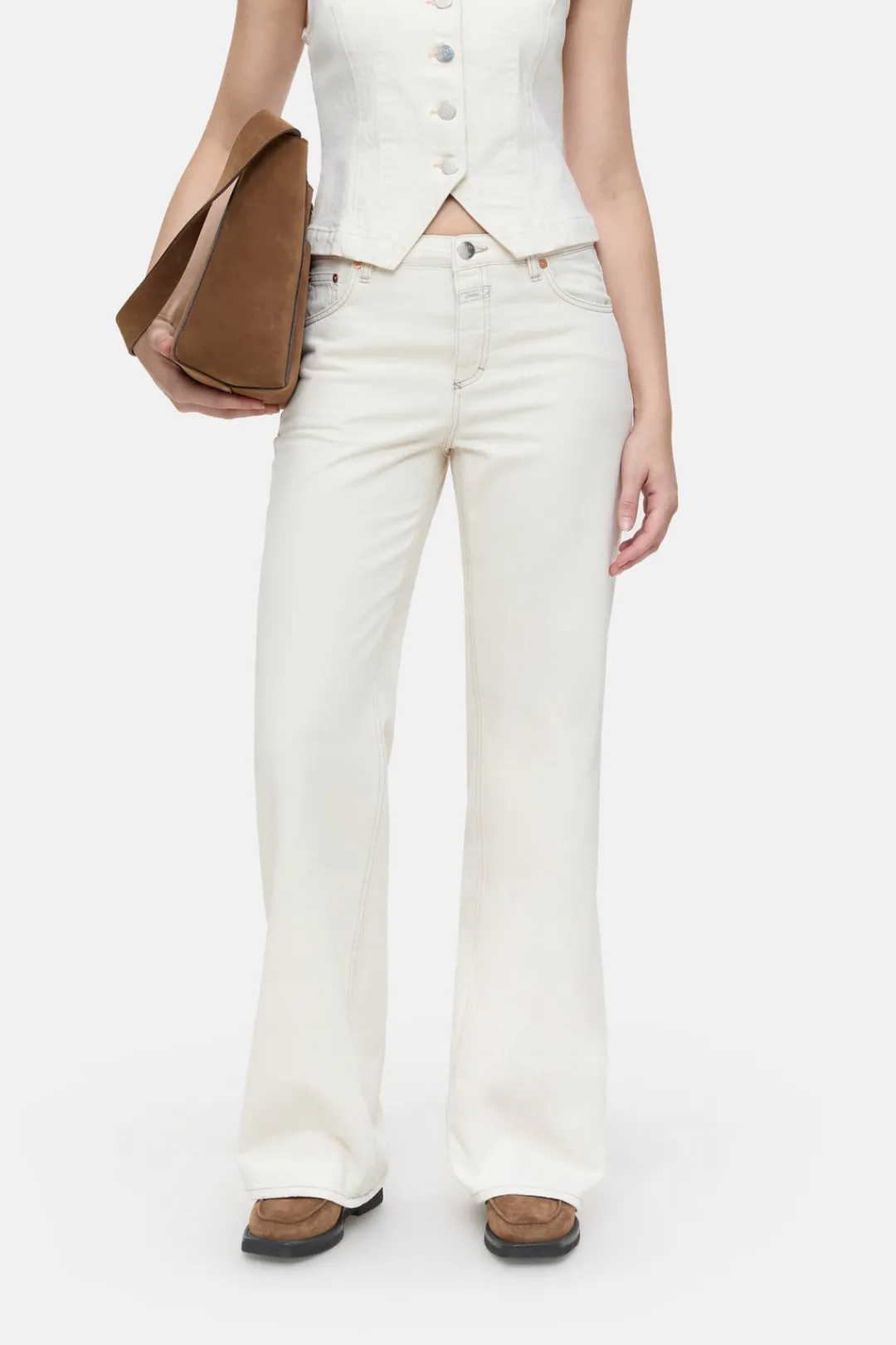 Closed Wide Jeans - Style Name Gillan Ivory New