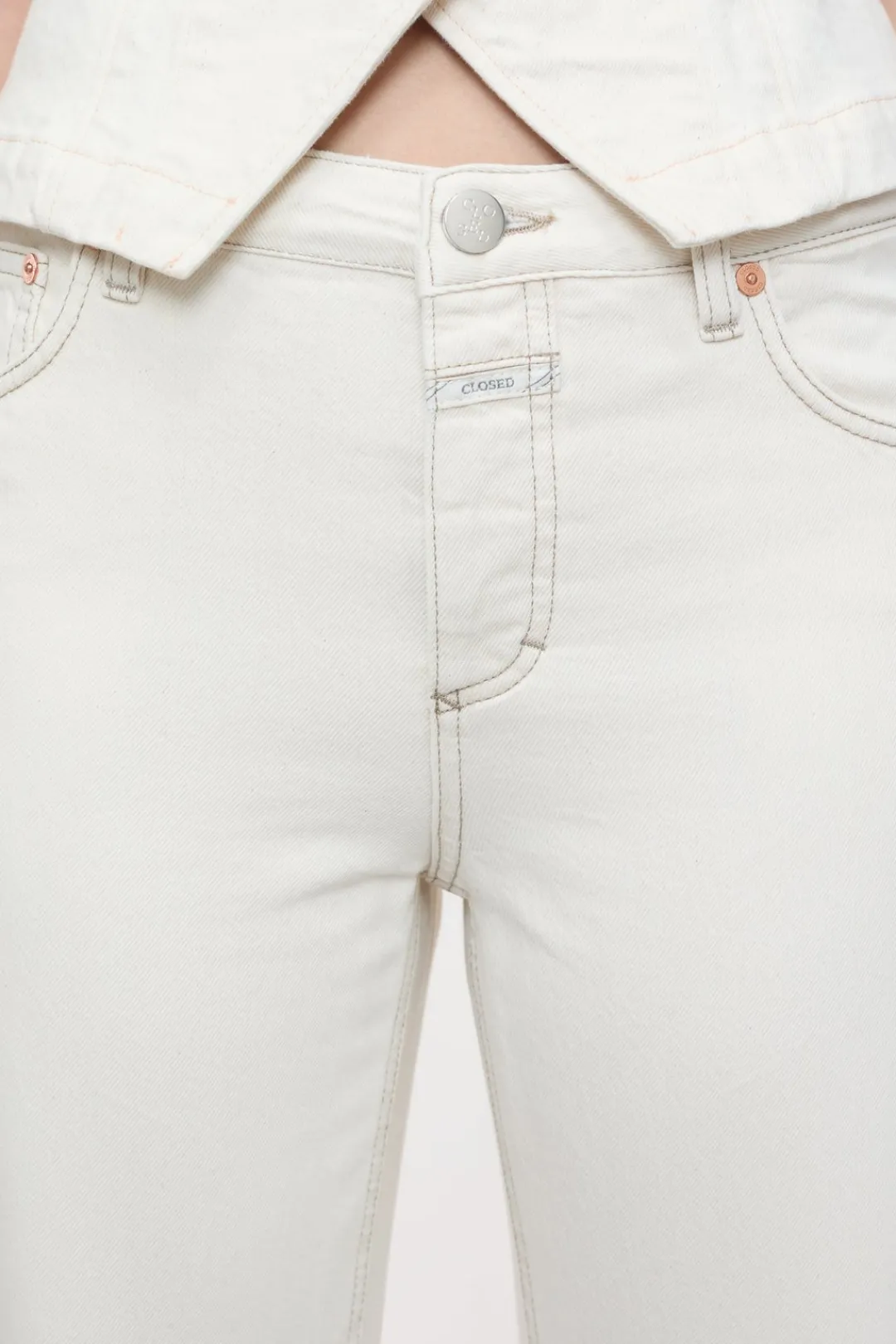 Closed Wide Jeans - Style Name Gillan Ivory New