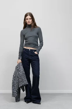 Closed Wide Jeans - Style Name Gillan Dark blue Outlet