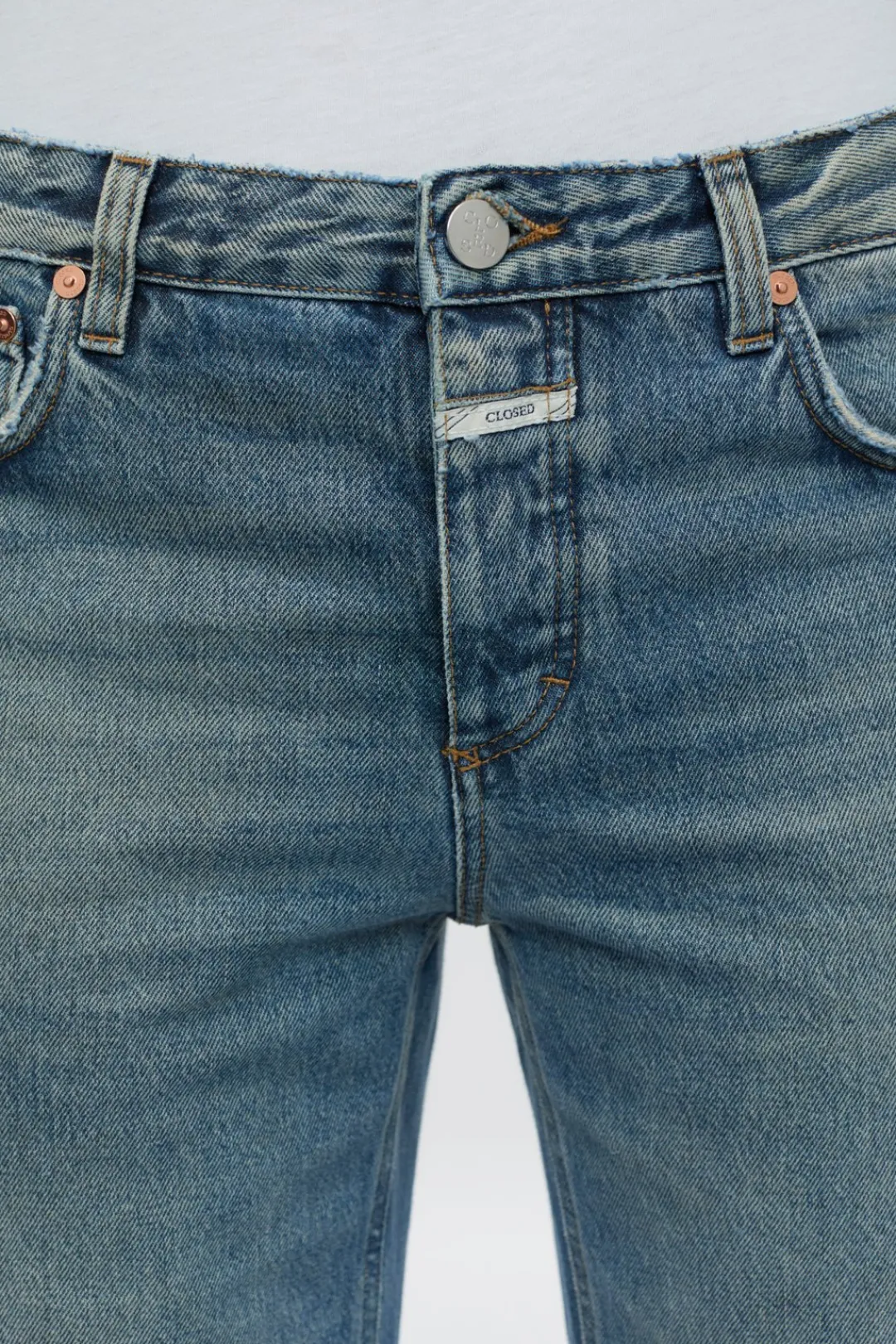 Closed Wide Jeans - Style Name Gillan Mid blue Discount