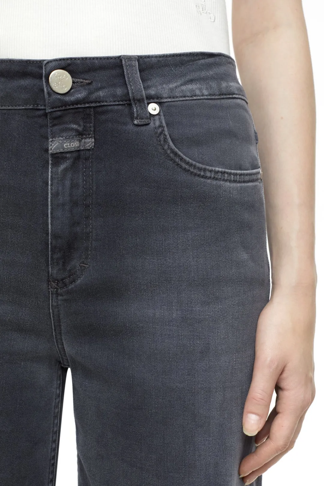 Closed Wide Jeans - Style Name Glow-up Dark grey New