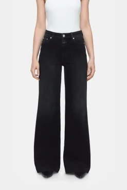 Closed Wide Jeans - Style Name Glow-up Dark grey Clearance