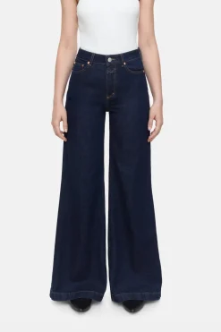 Closed Wide Jeans - Style Name Glow-up Dark blue New