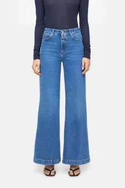 Closed Wide Jeans - Style Name Glow-up Mid blue Outlet