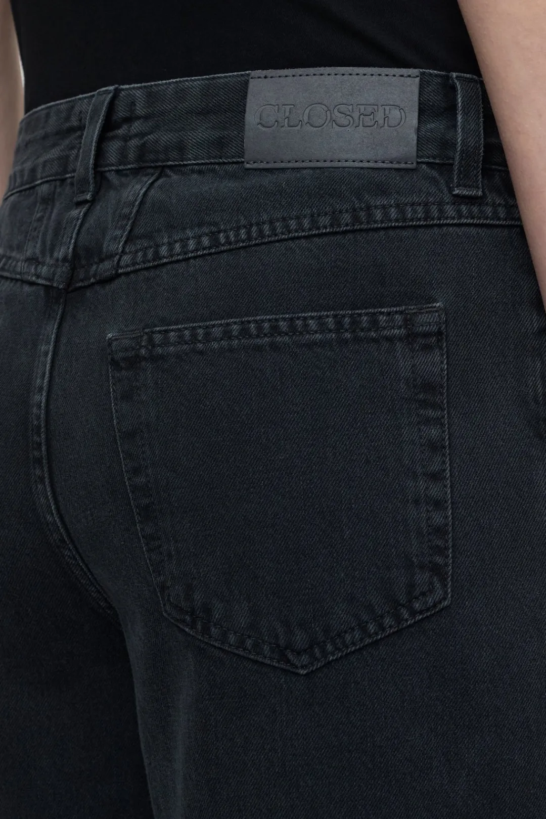 Closed Wide Jeans - Style Name Nikka Dark grey Discount