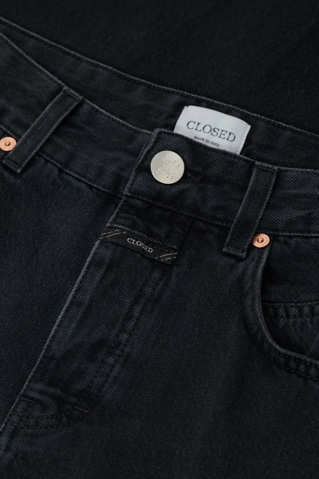 Closed Wide Jeans - Style Name Nikka Dark grey Discount