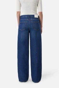 Closed Wide Jeans - Style Name Nikka Dark blue Outlet