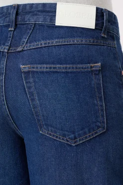 Closed Wide Jeans - Style Name Nikka Dark blue Outlet