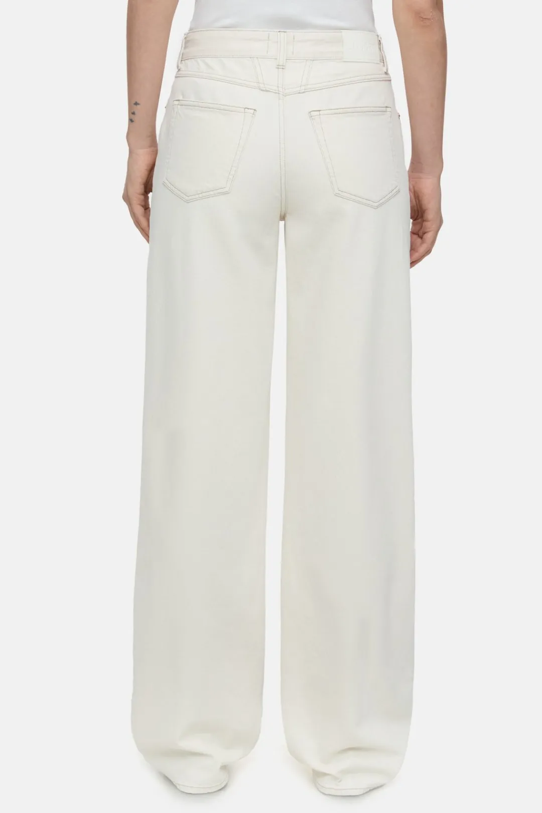 Closed Wide Jeans - Style Name Nikka Ivory Outlet
