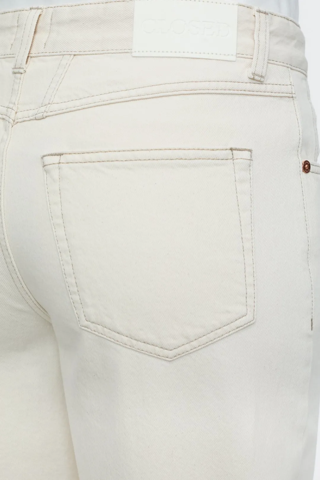 Closed Wide Jeans - Style Name Nikka Ivory Outlet