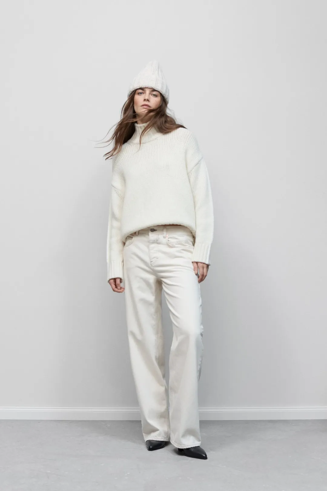 Closed Wide Jeans - Style Name Nikka Ivory Outlet