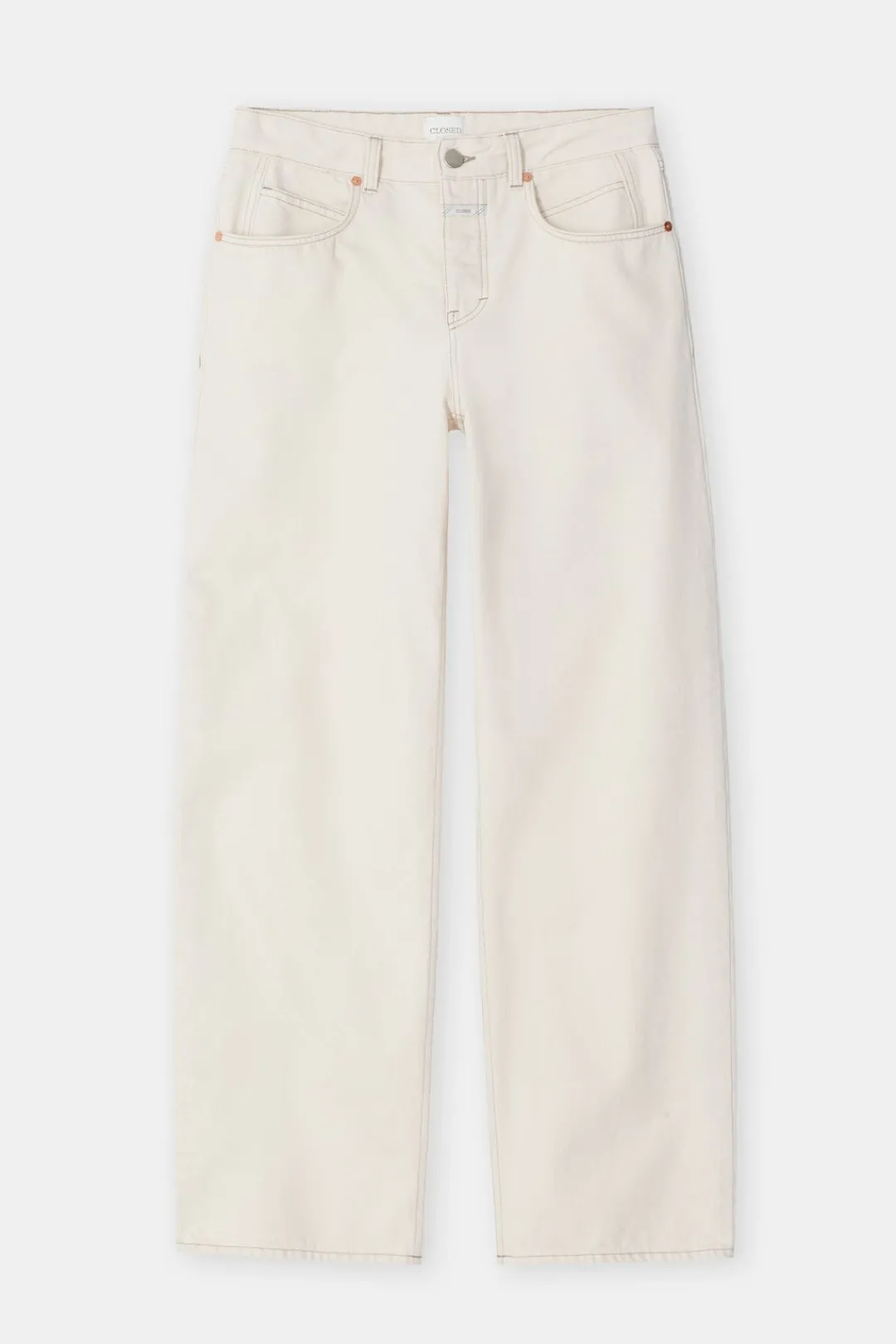Closed Wide Jeans - Style Name Nikka Ivory Outlet