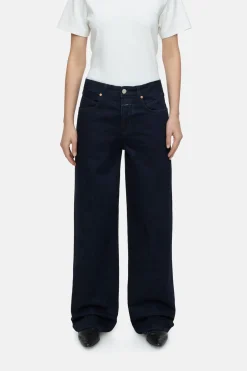 Closed Wide Jeans - Style Name Nikka Dark blue Sale