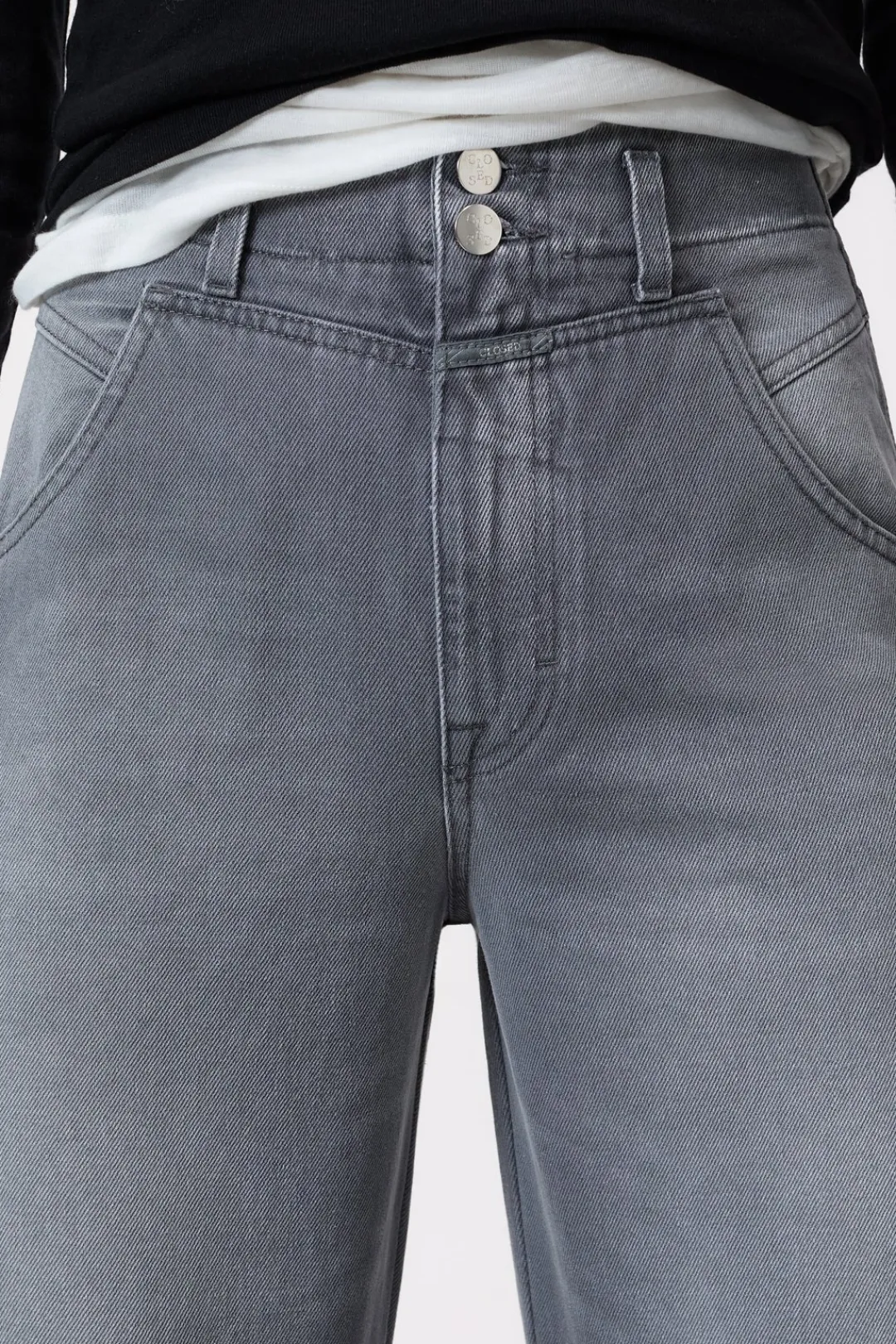 Closed Wide Jeans - Style Name Ridge-X Mid grey Clearance