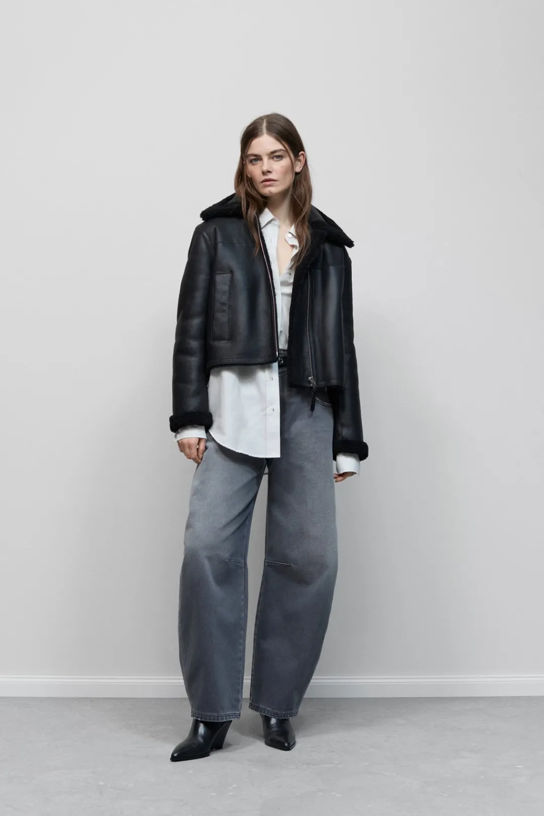 Closed Wide Jeans - Style Name Ridge-X Mid grey Clearance