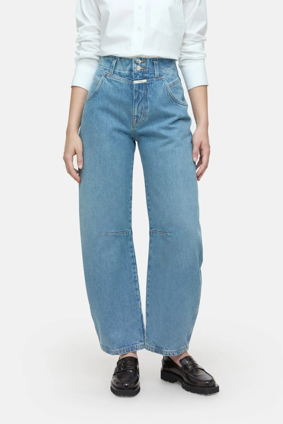 Closed Wide Jeans - Style Name Ridge-X Mid blue Best