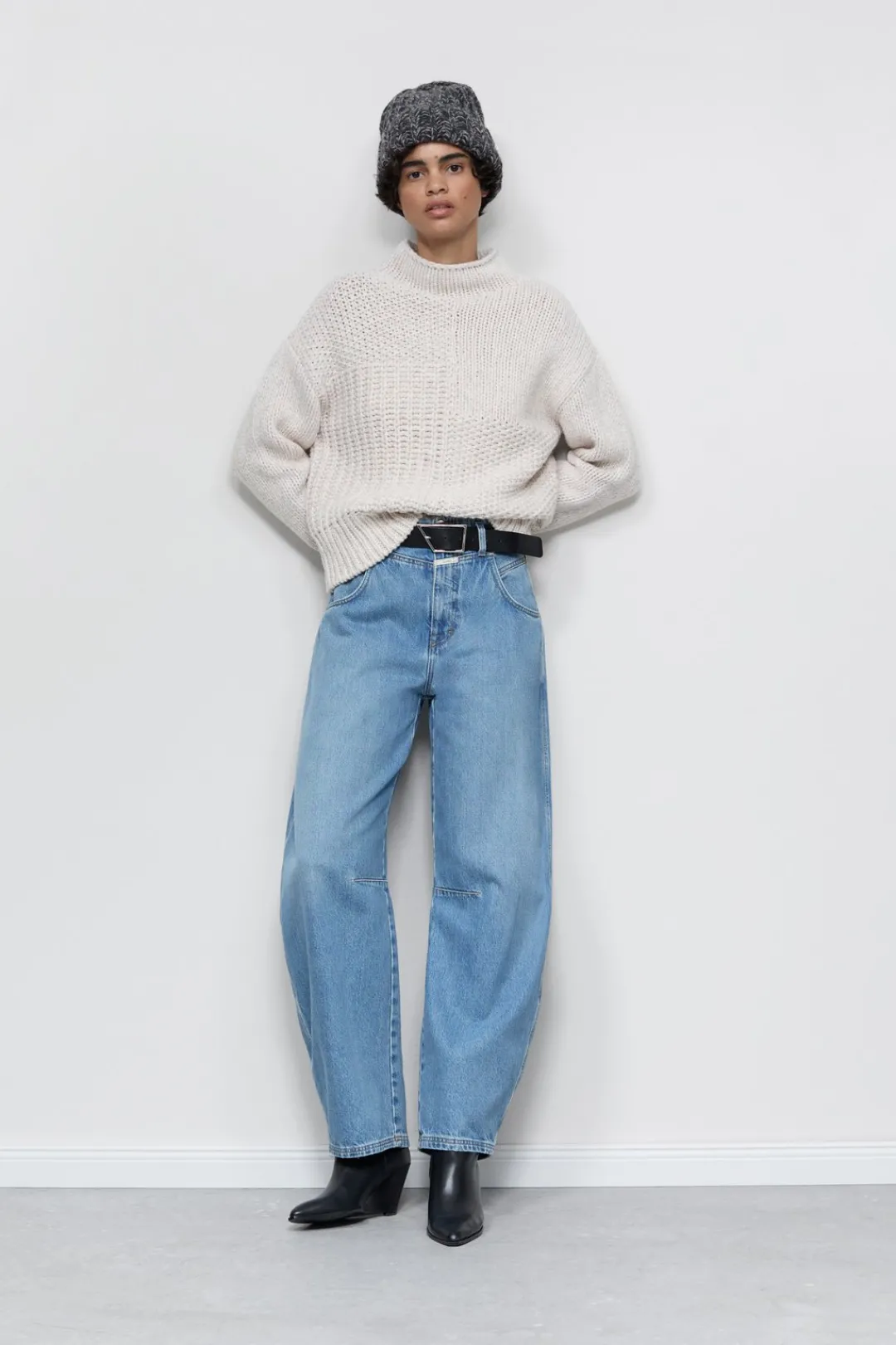 Closed Wide Jeans - Style Name Ridge-X Mid blue Best