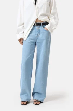Closed Wide Jeans - Style Name Wylan Light blue Sale