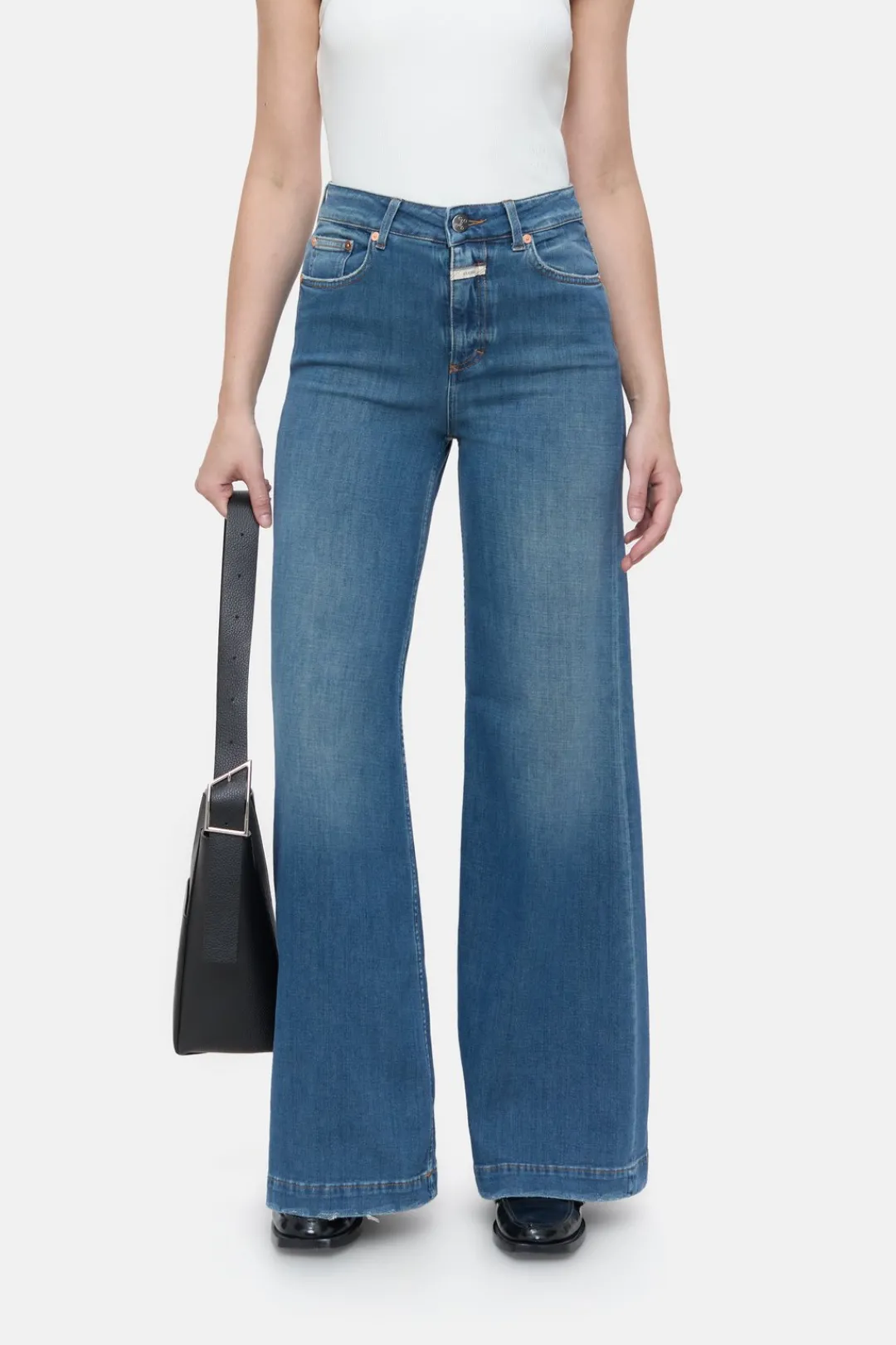 Closed Wide Jeans- Style Name Glow-up Mid blue Discount