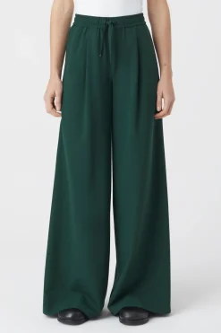 Closed Wide Pants - Style Name Faris fern green New