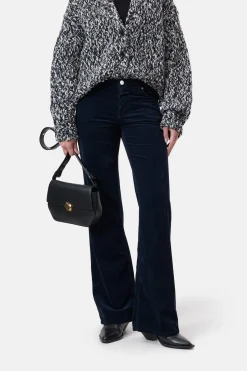 Closed Wide Pants - Style Name Gillan Dark night Discount