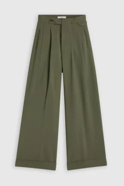 Closed Wide Pants - Style Name Hanbury industrial green Hot