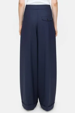 Closed Wide Pants - Style Name Hanbury Dark night Discount