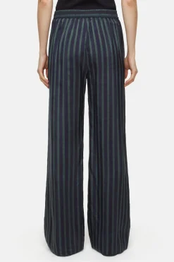 Closed Wide Pants - Style Name Winona Space blue Discount