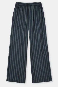 Closed Wide Pants - Style Name Winona Space blue Discount