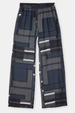 Closed Wide Pants - Style Name Winona Smokey blue Clearance