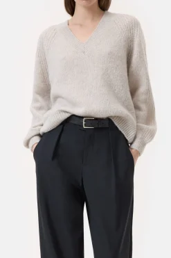 Closed Wool and alpaca mix jumper Stone beige